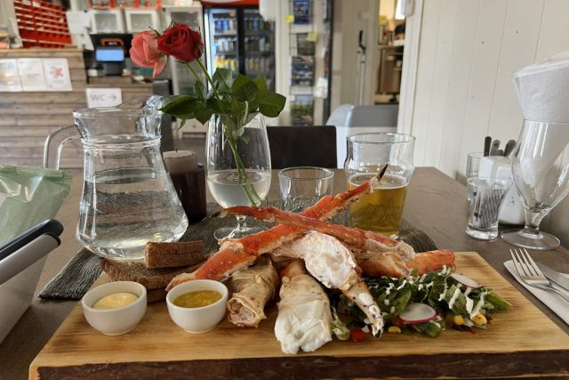 Die Königskrabbe (invasive Art) muss auch aus Naturschutzgründen verzehrt werden