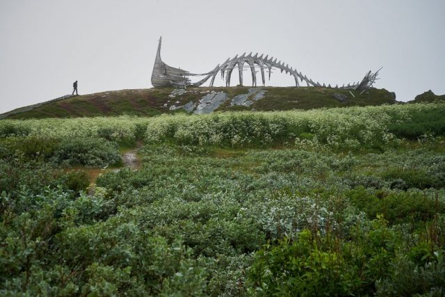 Drakkar Leviathan auf Vardøya