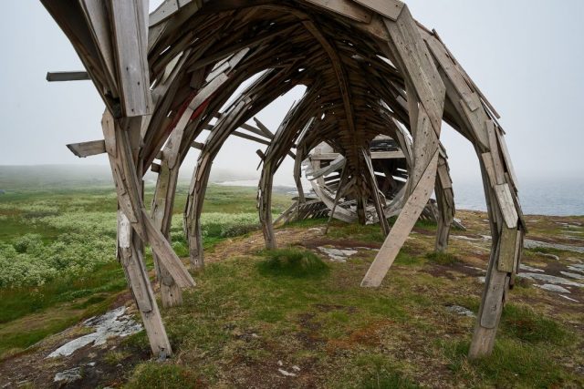 Drakkar Leviathan auf Vardøya