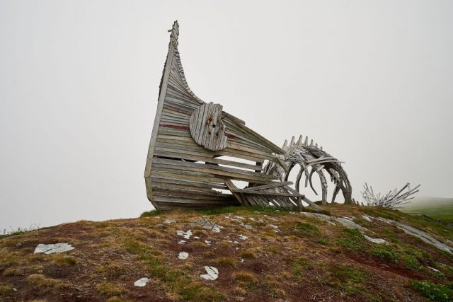 Drakkar Leviathan auf Vardøya